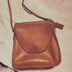 Vintage Coach Leather Crossbody Purse